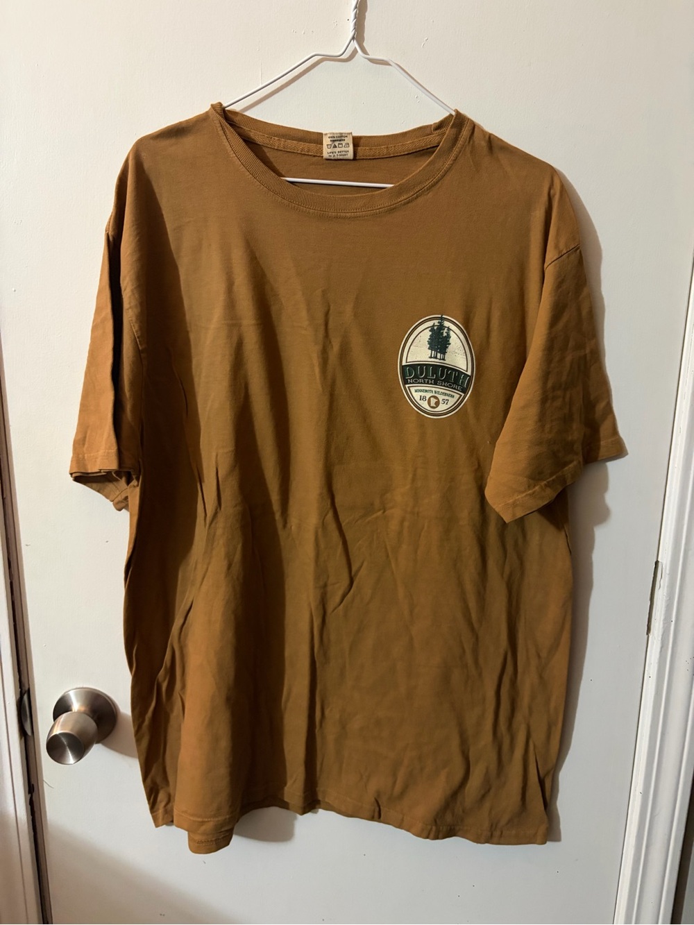 NWOT Men’s Blue 84 LargeDuluth Trading Co Brown Short Sleeve Crew Neck Tote16
